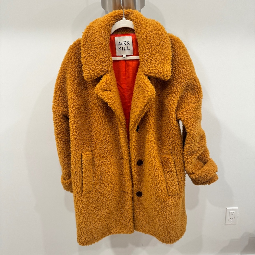 Alex Mill Sherpa Pea Coat